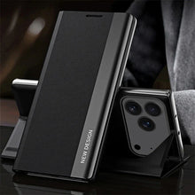 Load image into Gallery viewer, SmartView PU Leather Flip Case - iPhone