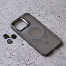 Load image into Gallery viewer, Acrylic Matt Hybrid MagSafe Cover with Camera Stand - Iphone