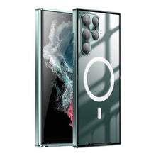 Load image into Gallery viewer, Magnetic 360 Frosted Magsafe Glass Case - Samsung
