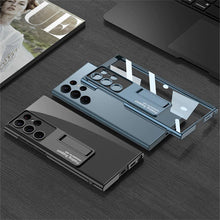 Load image into Gallery viewer, Phanthom Transparent Bracket Case For Galaxy S24 Ultra