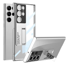 Load image into Gallery viewer, Phanthom Transparent Bracket Case For Galaxy S24 Ultra