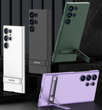 Load image into Gallery viewer, Shockproof Ultra Matte Stand Case For Galaxy S24 Ultra