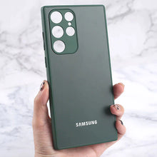 Load image into Gallery viewer, Matte Finish Protective TPU Back Case For Galaxy S23 Ultra