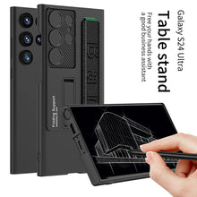 Load image into Gallery viewer, Ultra Slim With Bracket & Wrist-Band for Galaxy S24 Ultra