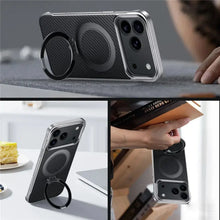 Load image into Gallery viewer, CarbonShield Magnetic Stand Case