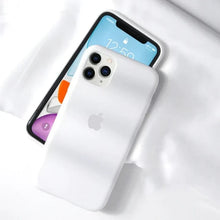Load image into Gallery viewer, iPhone 12 Series Liquid Silicone Logo Case