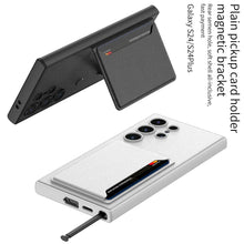 Load image into Gallery viewer, Plain Pickup Card Holder Magnetic Bracket for Galaxy S24 Ultra