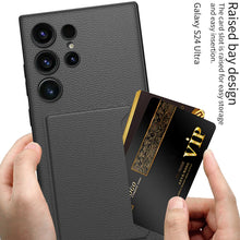 Load image into Gallery viewer, Plain Pickup Card Holder Magnetic Bracket for Galaxy S24 Ultra