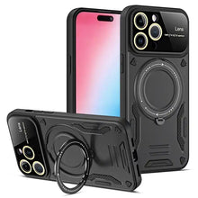 Load image into Gallery viewer, Multifunctional Magnetic Lens Protect Holder case for iPhone 15 Series