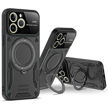 Load image into Gallery viewer, Multifunctional Magnetic Lens Protect Holder case for iPhone 15 Series