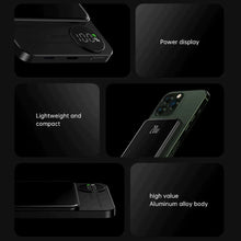 Load image into Gallery viewer, 10000MAH ALUMINUM MAGSAFE WIRELESS POWERBANK