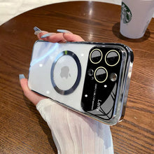 Load image into Gallery viewer, Magnetic Plating Acrylic MagSafe Case