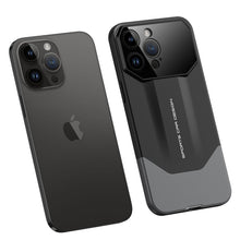 Load image into Gallery viewer, Matte Duo Tone Slider Frosted Design Case -iPhone Series