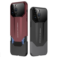 Load image into Gallery viewer, Matte Duo Tone Slider Frosted Design Case -iPhone Series