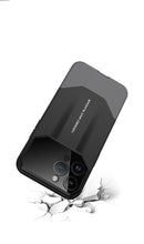 Load image into Gallery viewer, Matte Duo Tone Slider Frosted Design Case -iPhone Series