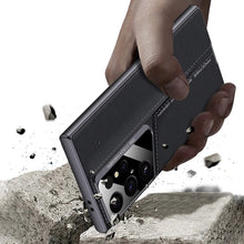 Load image into Gallery viewer, Blade Cutting Edge Leather Case - Samsung