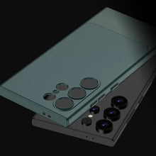 Load image into Gallery viewer, Galaxy S24 Ultra Matte Duo Tone Slider Frosted Design Case