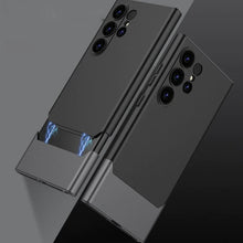 Load image into Gallery viewer, Galaxy S24 Ultra Matte Duo Tone Slider Frosted Design Case