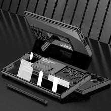 Load image into Gallery viewer, Phanthom Transparent Bracket Case For Galaxy S24 Ultra