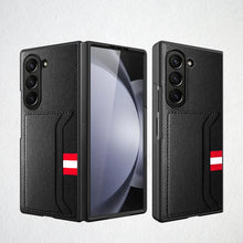 Load image into Gallery viewer, Leather Case With Card Holder Case for Galaxy Z Fold 6