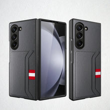 Load image into Gallery viewer, Leather Case With Card Holder Case for Galaxy Z Fold 6