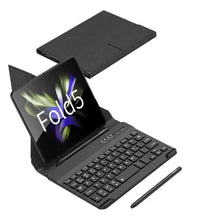 Load image into Gallery viewer, Wireless Keyboard Leather Magnetic Flip Case For Z Fold 5