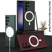 Load image into Gallery viewer, Shockproof Magsafe Matte Soft Case For Galaxy S23 Ultra