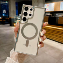 Load image into Gallery viewer, Transparent Armour Magsafe Case- Samsung