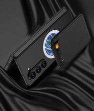 Load image into Gallery viewer, Leather Case With Magnetic Holder For Galaxy Z Fold 6