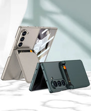 Load image into Gallery viewer, Leather Case With Magnetic Holder For Galaxy Z Fold 6