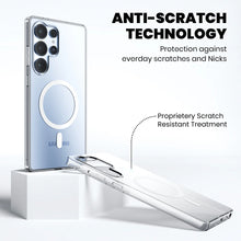 Load image into Gallery viewer, Magsafe Transparent Hard PC Back Case- Samsung