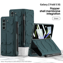 Load image into Gallery viewer, Flip Leather Case With Side Pen Slot For Galaxy Z Fold 5