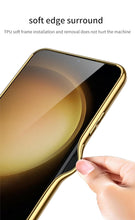 Load image into Gallery viewer, Royal Gold Plated Luxury Leather Case - Samsung