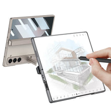 Load image into Gallery viewer, Leather Case With Hinge Protection For Galaxy Z Fold 6