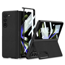 Load image into Gallery viewer, Ultra Thin Leather Case With Bracket For Galaxy Z Fold 5
