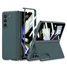 Load image into Gallery viewer, Ultra Thin Leather Case With Bracket For Galaxy Z Fold 5