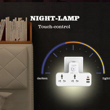 Load image into Gallery viewer, LDNIO - Universal Power Socket With Night Lamp