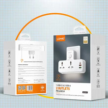 Load image into Gallery viewer, LDNIO - Universal Power Socket With Night Lamp