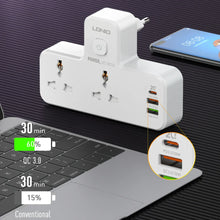 Load image into Gallery viewer, LDNIO - Universal Power Socket With Night Lamp