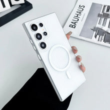 Load image into Gallery viewer, Matte Corrugated Magsafe Hard Case- iPhone