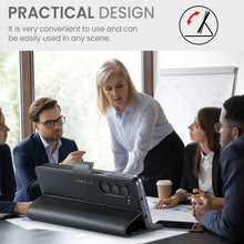 Load image into Gallery viewer, Magnetic Business Flip Leather Case For Galaxy Z Fold Series