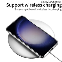 Load image into Gallery viewer, Kickstand Transparent Side Stand Case For Galaxy S24