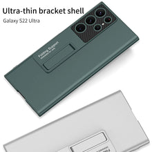 Load image into Gallery viewer, Galaxy S22 Ultra Luxury Thin Standing Case With S-Pen Slot