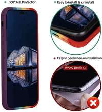 Load image into Gallery viewer, Rainbow Soft Silicon Case For iPhone 11 All Series
