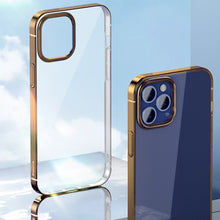 Load image into Gallery viewer, iPhone 11 Series Electroplating Silicone Transparent Glitter Case