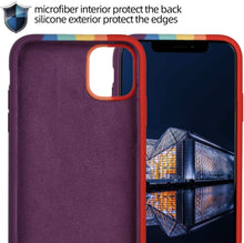 Load image into Gallery viewer, Rainbow Soft Silicon Case For iPhone 11 All Series