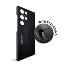 Load image into Gallery viewer, Galaxy S23 ULTRA Protective Standing Leather Cover With S Pen Slot
