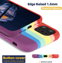 Load image into Gallery viewer, Rainbow Soft Silicon Case For iPhone 11 All Series