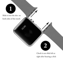 Load image into Gallery viewer, Perforated Band/Strap Black for Apple Watch