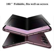 Load image into Gallery viewer, SCREEN PRIVACY PROTECTOR FRONT & BACK FOR GALAXY Z FOLD 3 & Z FOLD 4